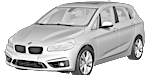 BMW F45 B14F6 Fault Code